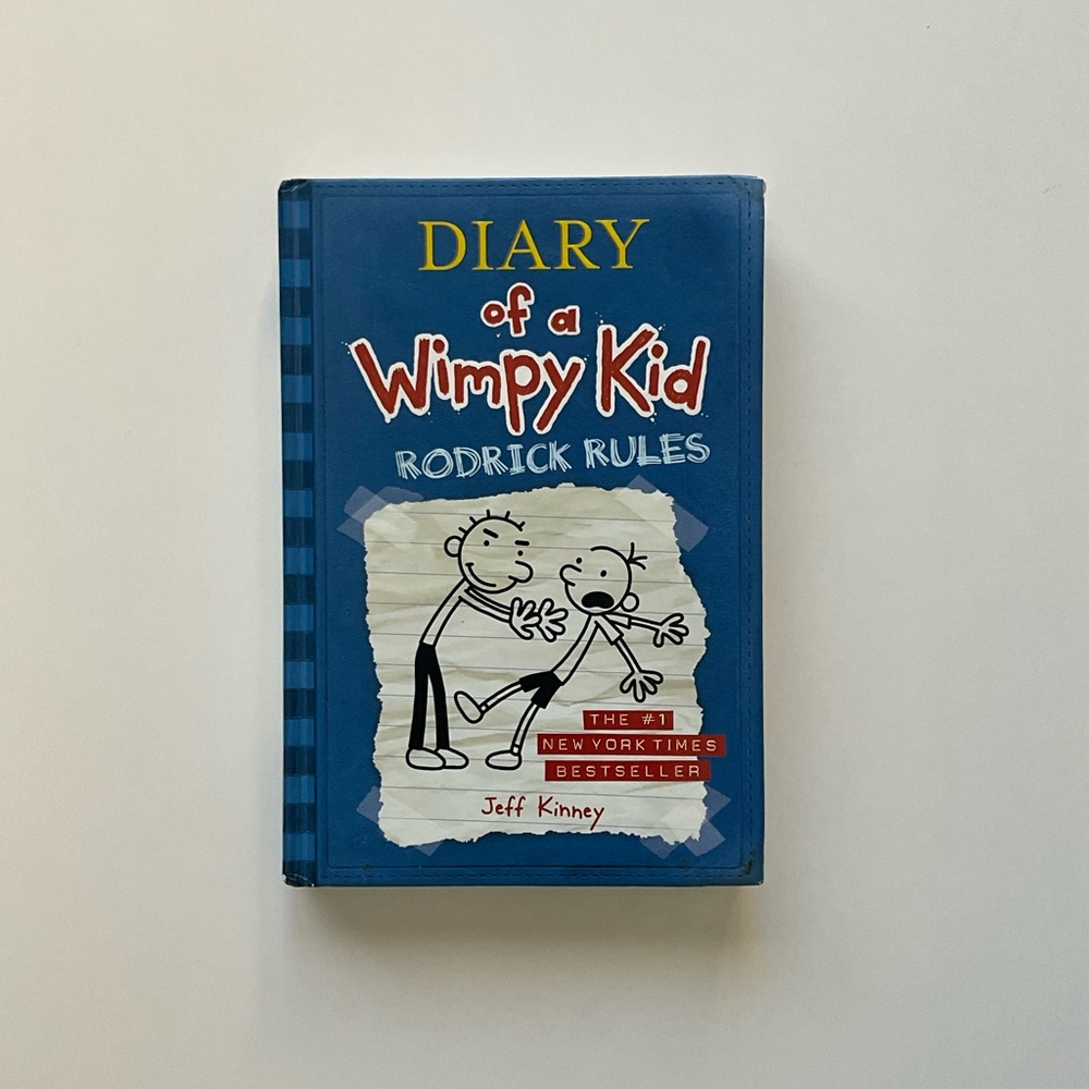 Diary of a Wimpy Kid: Rodrick Rules - Blue Cover